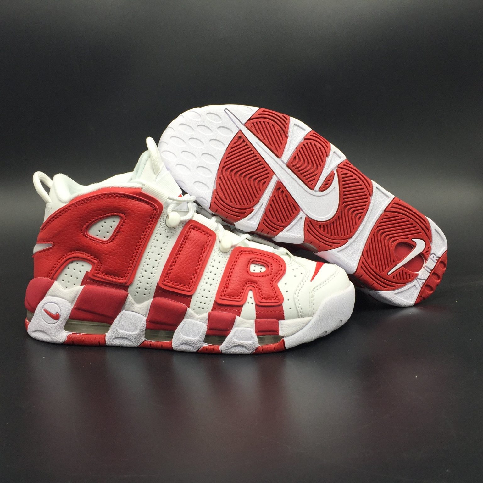 Air More Uptempo Varsity Red Shoes Sneakers - nk0000096-2 - Image 8