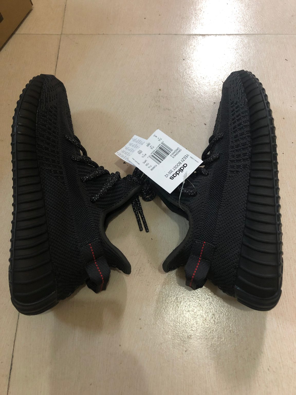 YzY Boost 350 V2 Black (Non-Reflective) Shoes Sneakers - ad0000080 - Image 6