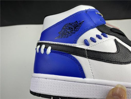 AJ1 Mid SE "Game Royal" White Blue Black Shoes Sneakers - nk0001420 - Image 16