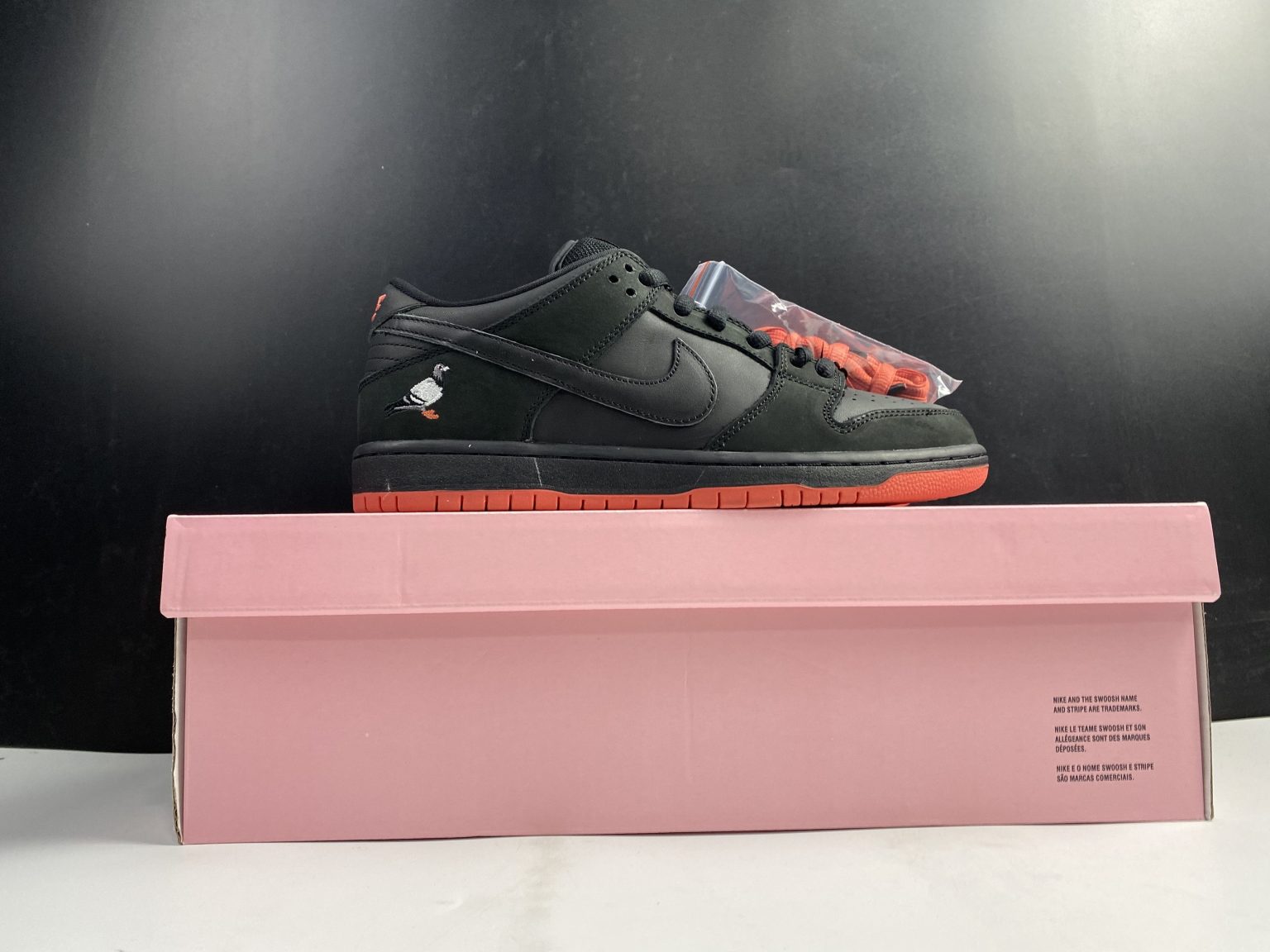 SB Dunk Low Black Pigeon Shoes Sneakers - nk0001440 - Image 8