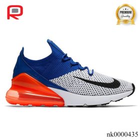 AM 270 Flyknit Racer Blue Total Crimson Shoes Sneakers - nk0000435