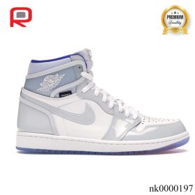 AJ 1 Retro High Zoom White Racer Blue Shoes Sneakers - nk0000197-2