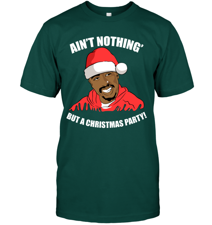Ain't Nothing But A Christmas Party Men Shirt - Image 4