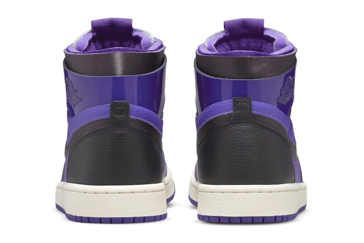 AJ 1 High Zoom Air CMFT Purple Patent Shoes Sneakers - nk0001888 - Image 5