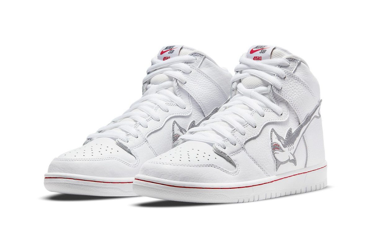 SB Dunk High Oski Great White Shoes Sneakers - nk0001864 - Image 3