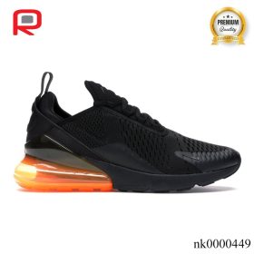 AM 270 Black Total Orange Shoes Sneakers - nk0000449