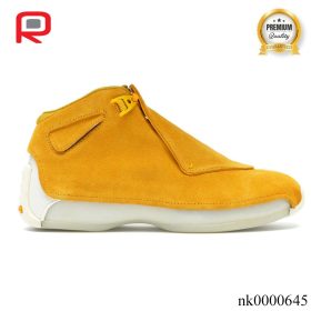 AJ 18 Retro Yellow Ochre Shoes Sneakers - nk0000645