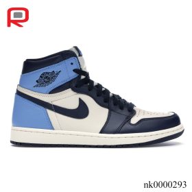 AJ 1 Retro High Obsidian UNC Shoes Sneakers - nk0000293-2