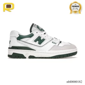 NB 550 White Green Shoes Sneakers - nbl0000182