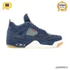 AJ 4 Retro Levi's Denim Shoes Sneakers - nk0000024