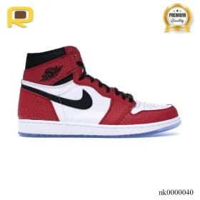 AJ 1 Retro High Spider-Man Origin Story Shoes Sneakers - nk0000040