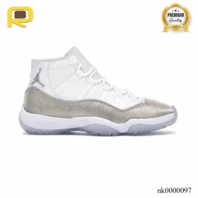 AJ 11 Retro White Metallic Silver Shoes Sneakers - nk0000097-2