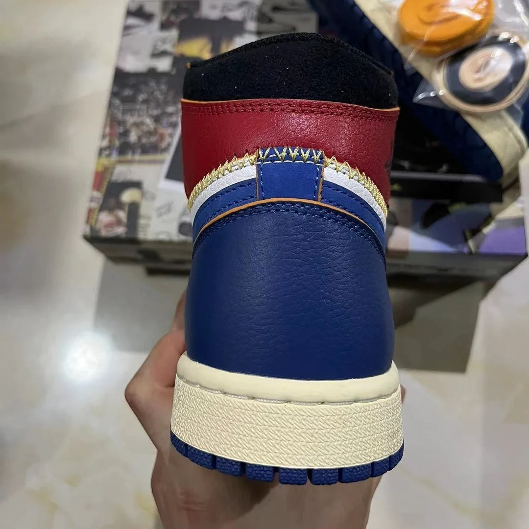 Union LA x AJ 1 High OG NRG Storm Blue Shoes Sneakers – nk0000291 - Image 12