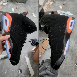 AJ 6 Black Infrared (2019) Shoes Sneakers - nk0000292 - Image 7