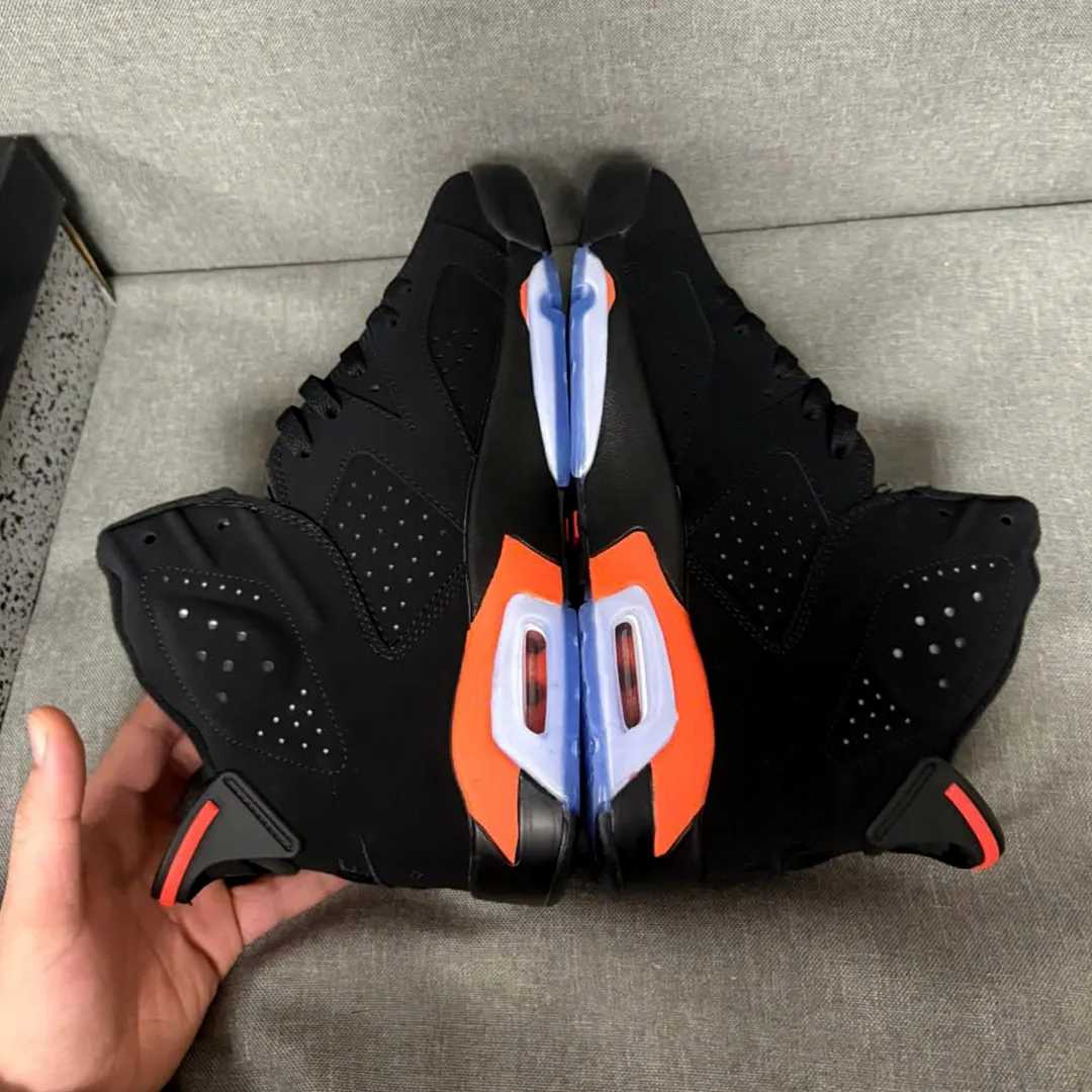 AJ 6 Black Infrared (2019) Shoes Sneakers - nk0000292 - Image 5
