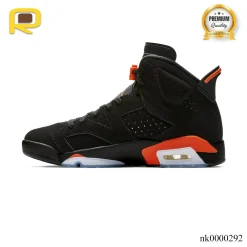 Alternative view of AJ 6 Black Infrared (2019) Shoes Sneakers - nk0000292