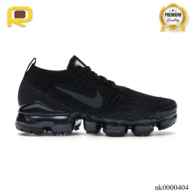 Air VaporMax Flyknit 3 Triple Black Shoes Sneakers - nk0000404
