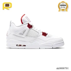 AJ 4 Retro Metallic Red Shoes Sneakers - nk0000701