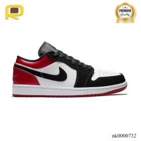 AJ 1 Low Black Toe Shoes Sneakers - nk0000732