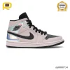 AJ 1 Mid Dirty Powder Iridescent (W) Shoes Sneakers - nk0000734