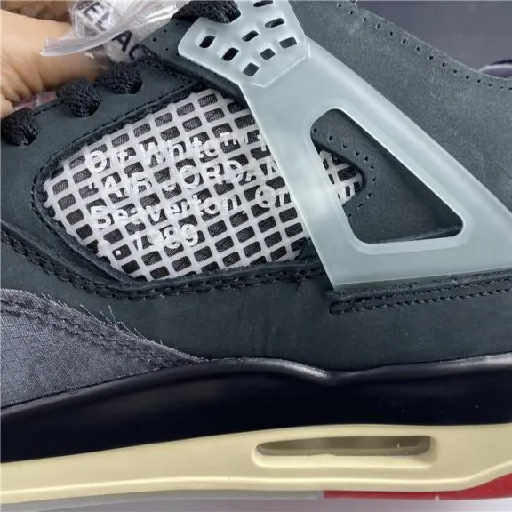 OW x AJ 4 Bred Shoes Sneakers – nk0000829 - Image 21