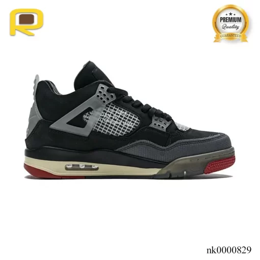 AJ 4 OW Bred Shoes Sneakers - nk0000829