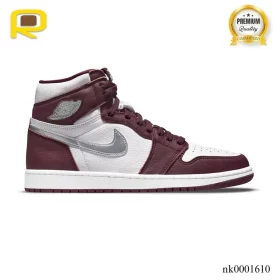 AJ 1 High OG Bordeaux Shoes Sneakers - nk0001610