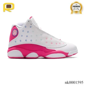 AJ 13 White Pink Blue Shoes Sneakers - nk0001615