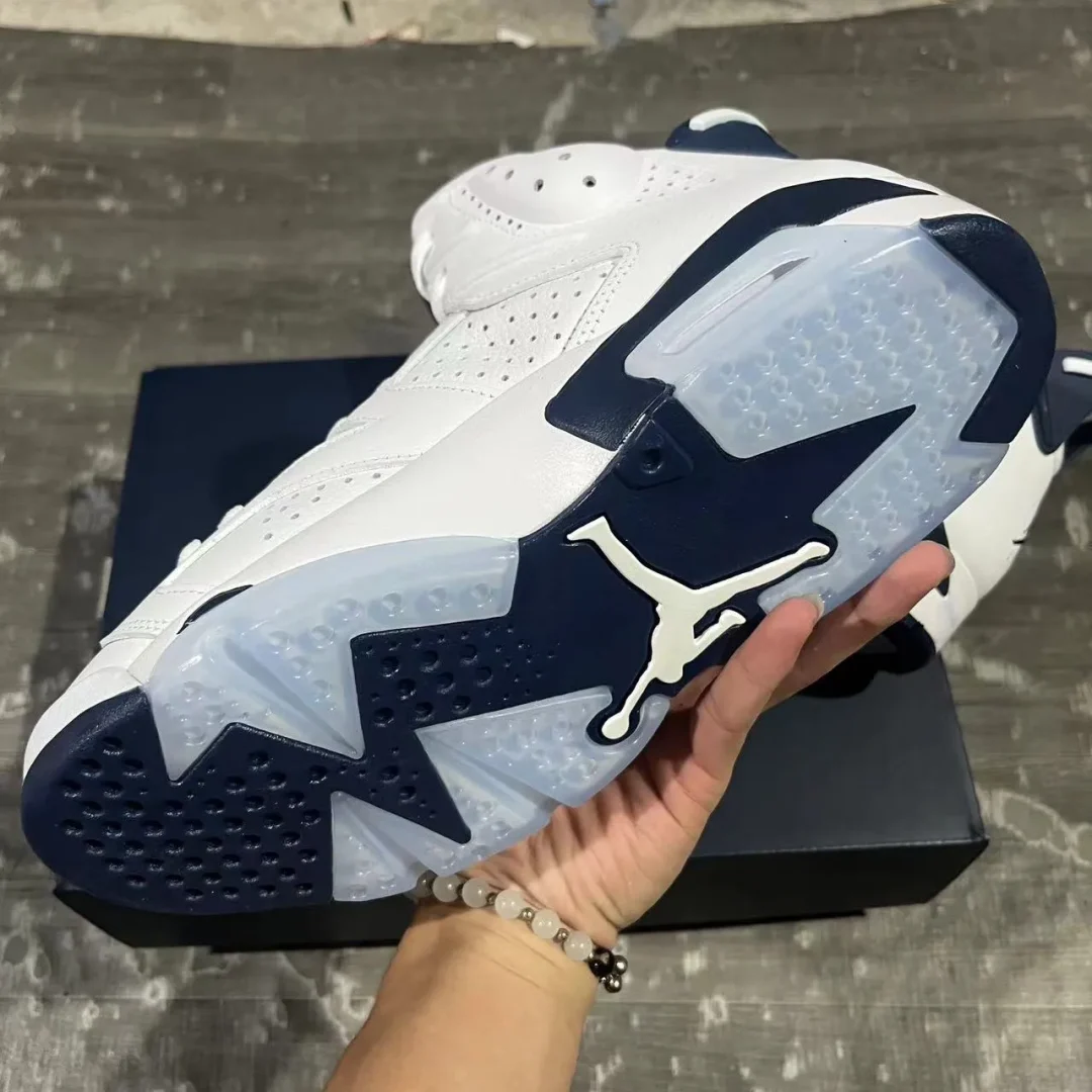 AJ 6 Midnight Navy Shoes Sneakers - nk0001645 - Image 11