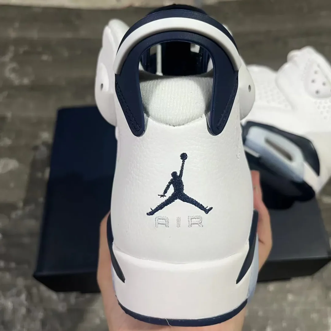 AJ 6 Midnight Navy Shoes Sneakers - nk0001645 - Image 7