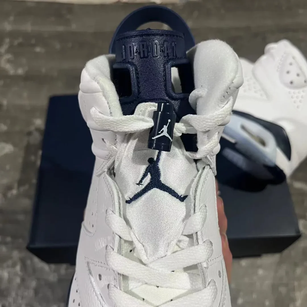 AJ 6 Midnight Navy Shoes Sneakers - nk0001645 - Image 9