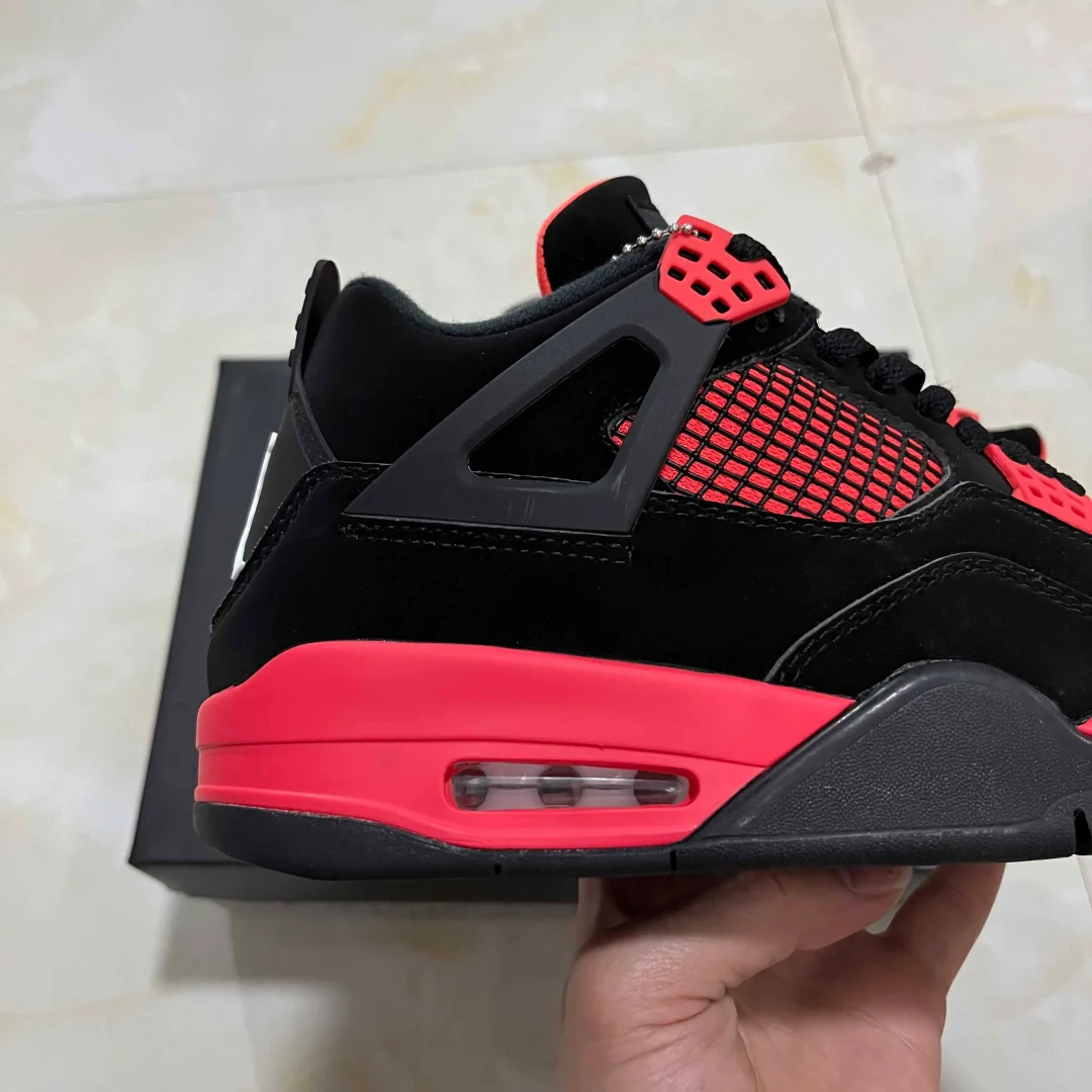 AJ 4 Retro Red Thunder Shoes Sneakers - nk0001682 - Image 4