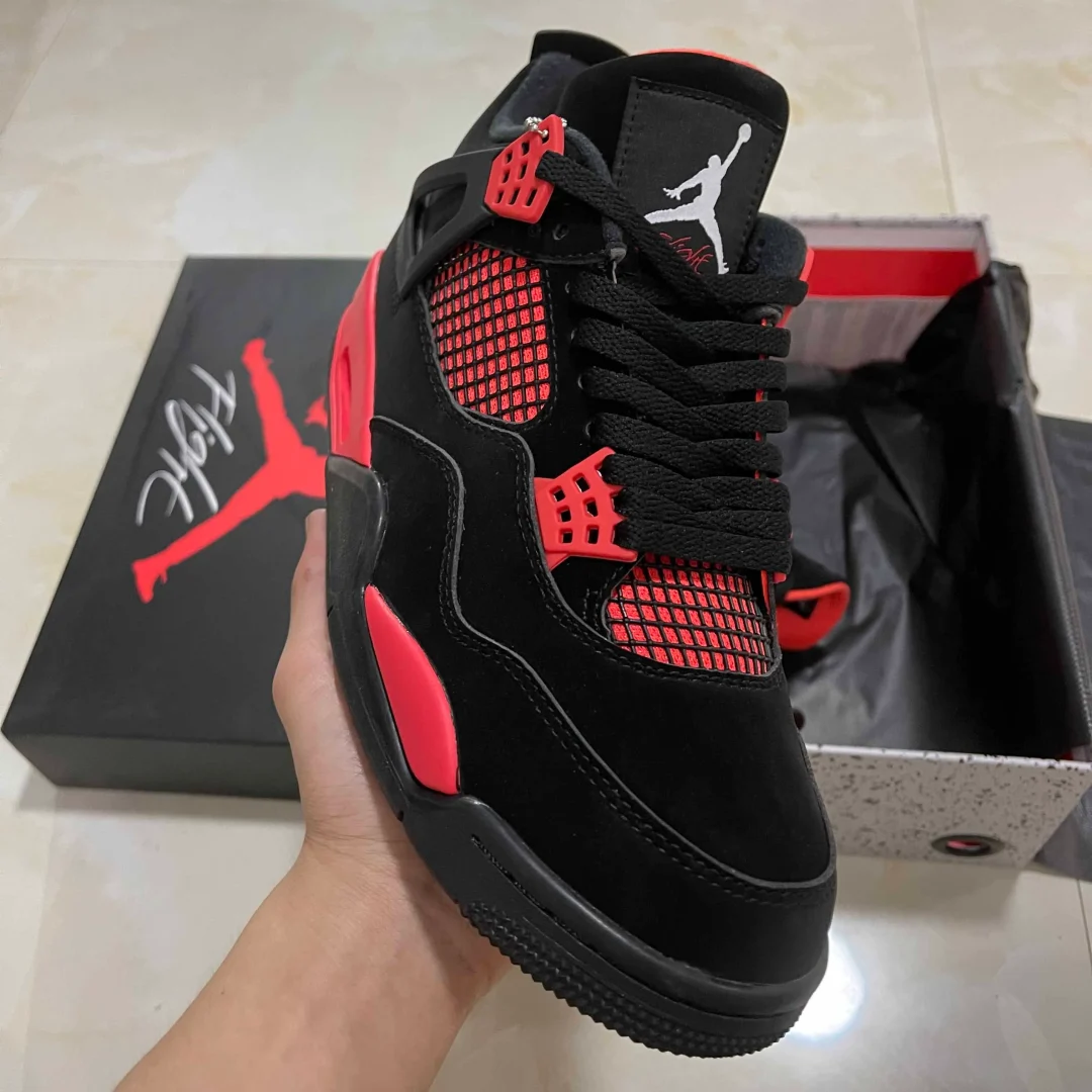 AJ 4 Retro Red Thunder Shoes Sneakers - nk0001682 - Image 6
