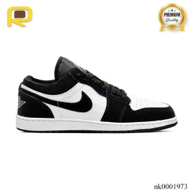 AJ 1 Low Black White Shoes Sneakers – nk0001973
