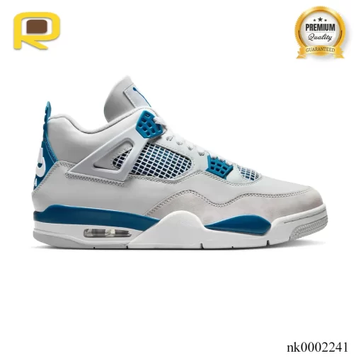 AJ 4 Retro Military Blue Shoes Sneakers - nk0002241