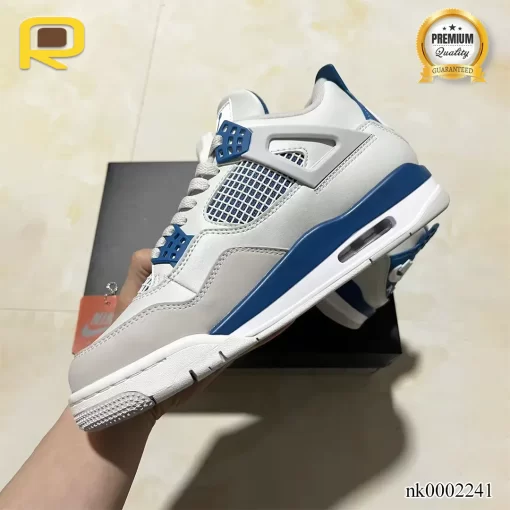 AJ 4 Retro Military Blue Shoes Sneakers - nk0002241 - Image 8