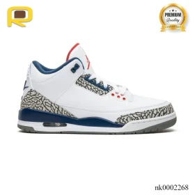 AJ 3 Retro True Blue Shoes Sneakers - nk0002268
