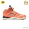 AJ 5 Crimson Bliss x We The Best Shoes Sneakers - nk0002270