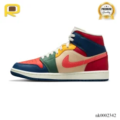 Alternative view of AJ 1 Mid SE Multi Color Shoes Sneakers - nk0002342