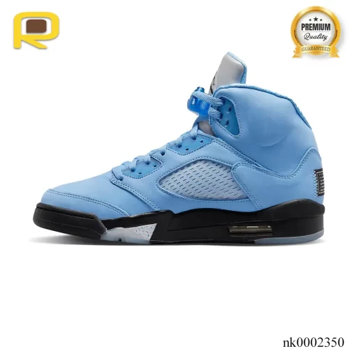 AJ 5 UNC University Blue Shoes Sneakers - nk0002350 - Image 2