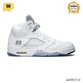 AJ 5 Retro Metallic White (2015) Shoes Sneakers - nk0002514