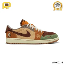 Zion Williamson x AJ 1 Low OG Voodoo Shoes Sneakers – nk0002534