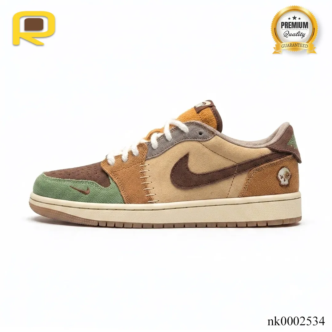 Zion Williamson x AJ 1 Low OG Voodoo Shoes Sneakers – nk0002534 - Image 2