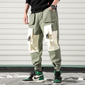 Hip Hop Casual Ribbon Pockets Pants