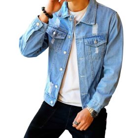 Hip Hop Men's Retro Denim Jacket