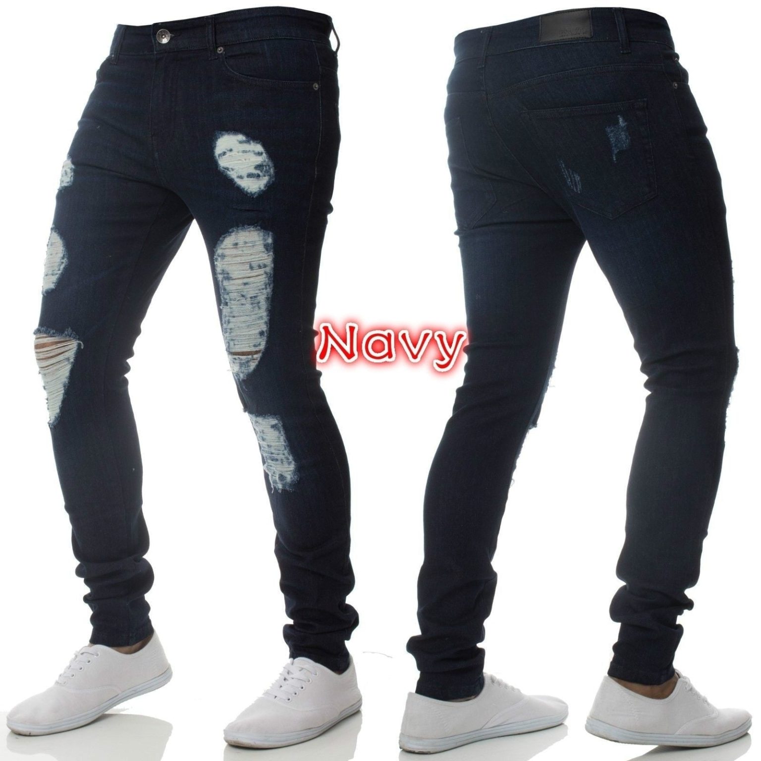Vintage Hole Cool Trousers - Image 6