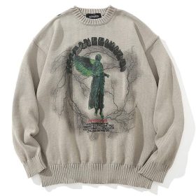 Angel Lightning Streetwear Sweaters