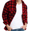 Trav x   Flannel Plaid Cotton Jacket