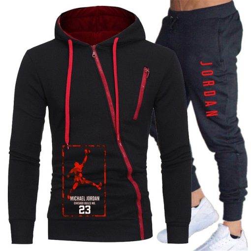 Jordan Zipper Winter Tracksuits - Image 4