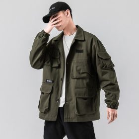 Trav x Jacket Coat Men's Washed Pure
